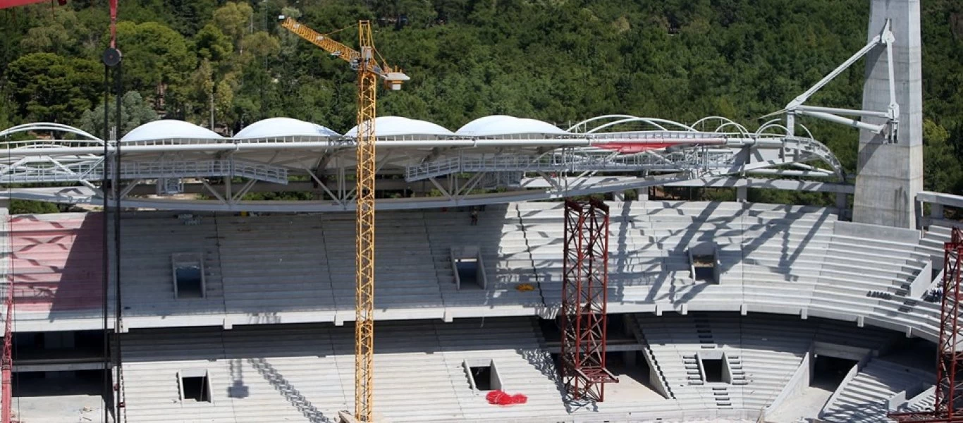 Δείτε πως είναι από ψηλά το νέο γήπεδο της ΑΕΚ στη Νέα Φιλαδέλφεια (βίντεο)